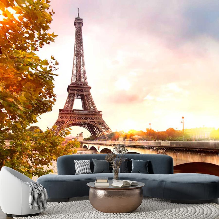 фотообои эйфелева башня вид снизу 9-744