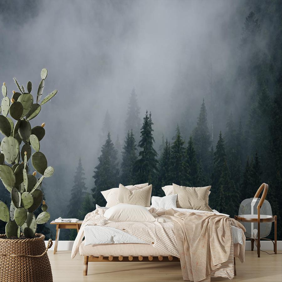 фотообои туманные леса 9-1172