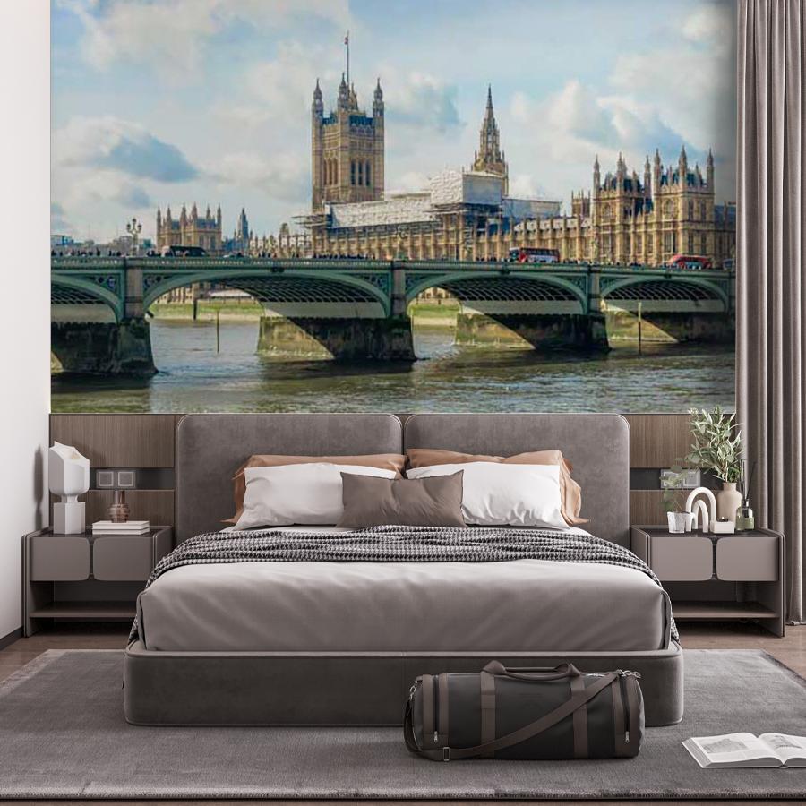 фотообои биг бен светлый утренний 9-564