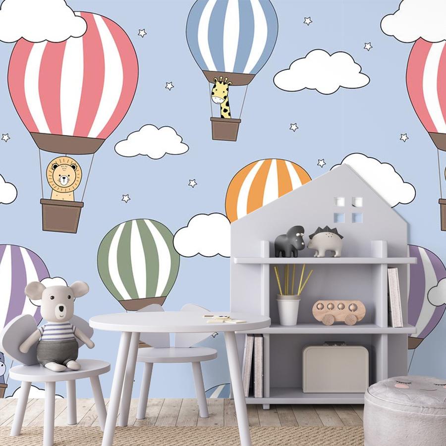 Фотообои и фотообои воздушные шарики 12-750