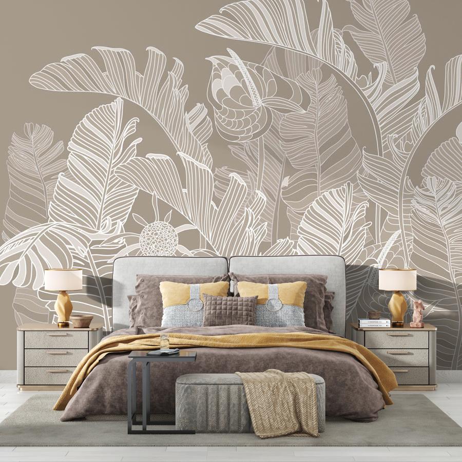 фотообои листья. абстракция 13-725 фотообои листья. абстракция 13-725