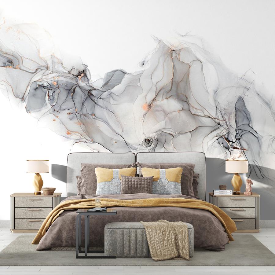 фотообои мрамор с золотом 9-1844