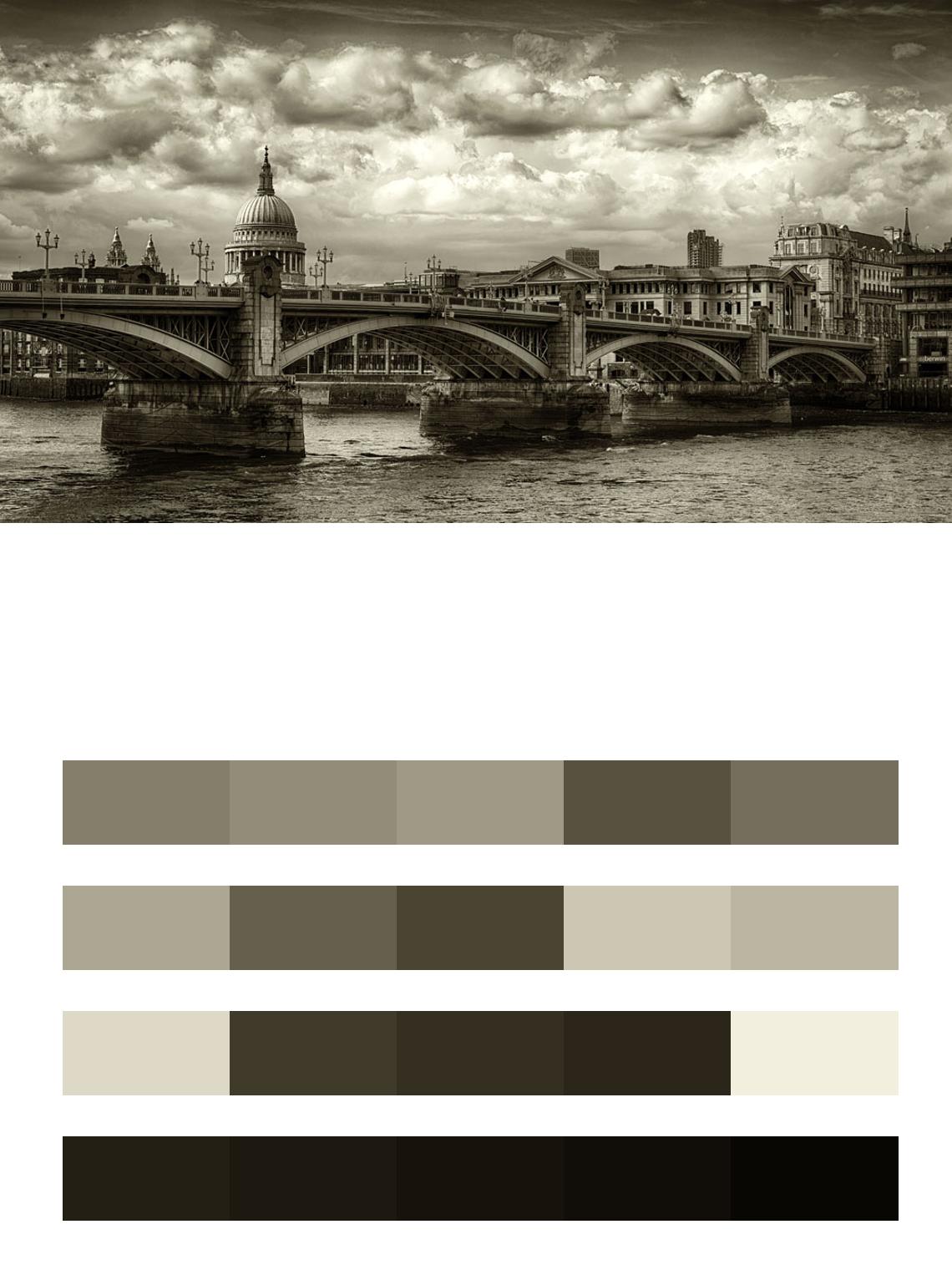 Лондонский мост цвета