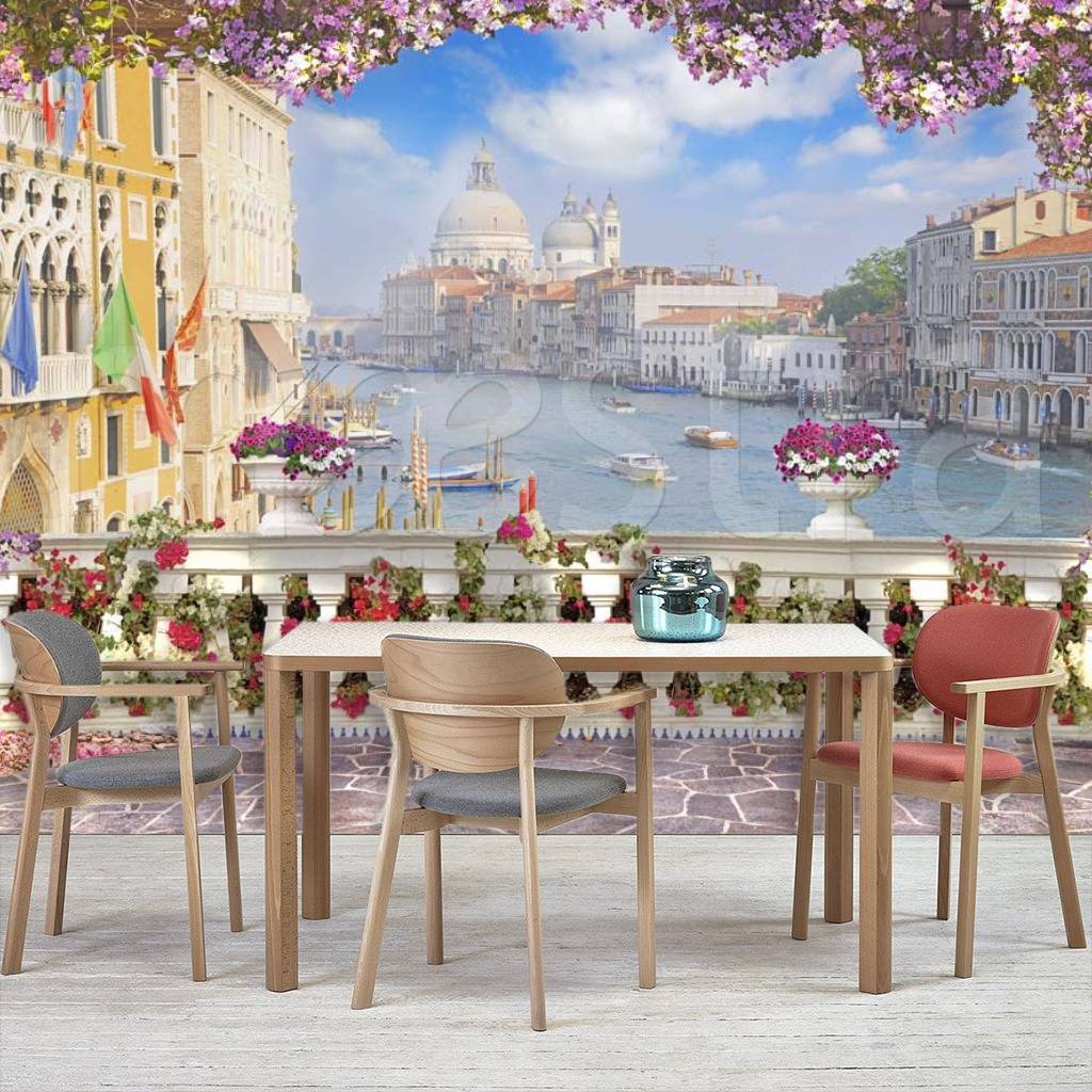 улица венеции в праздничный день 5-034 улица венеции в праздничный день 5-034