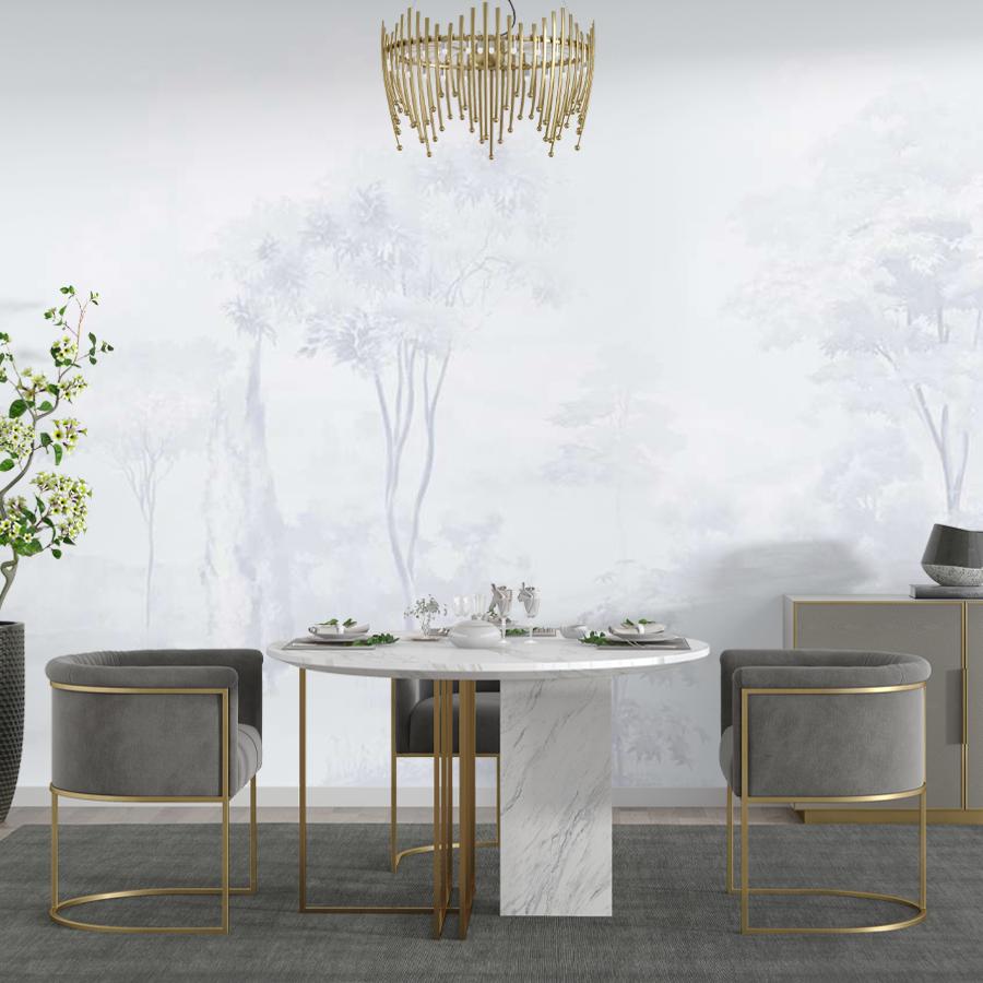 фотообои лес фоновый серый 13-1071