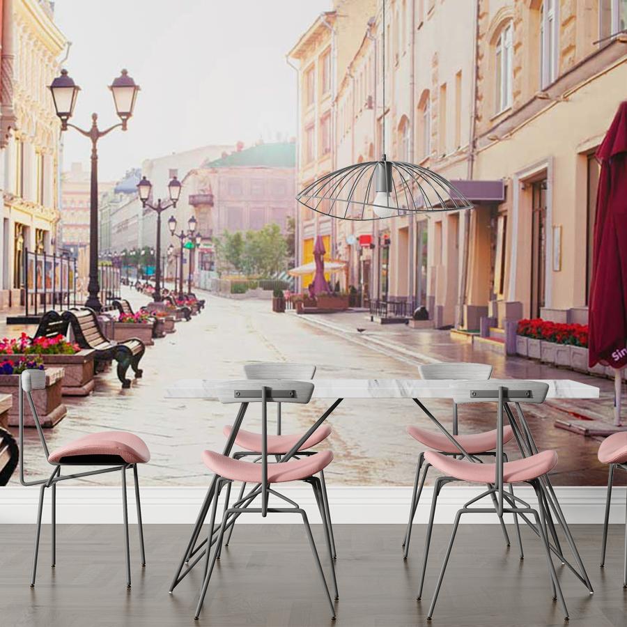 фотообои улочка арбата 9-421