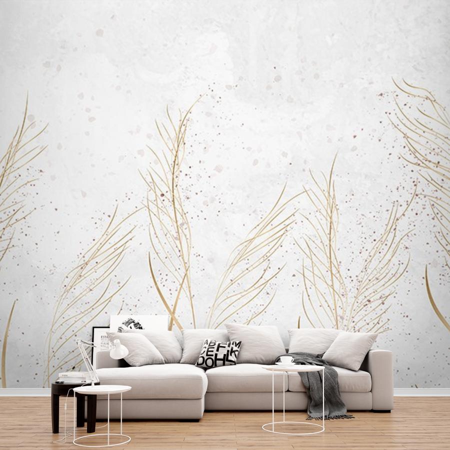 фотообои ветви золотистые 9-2094
