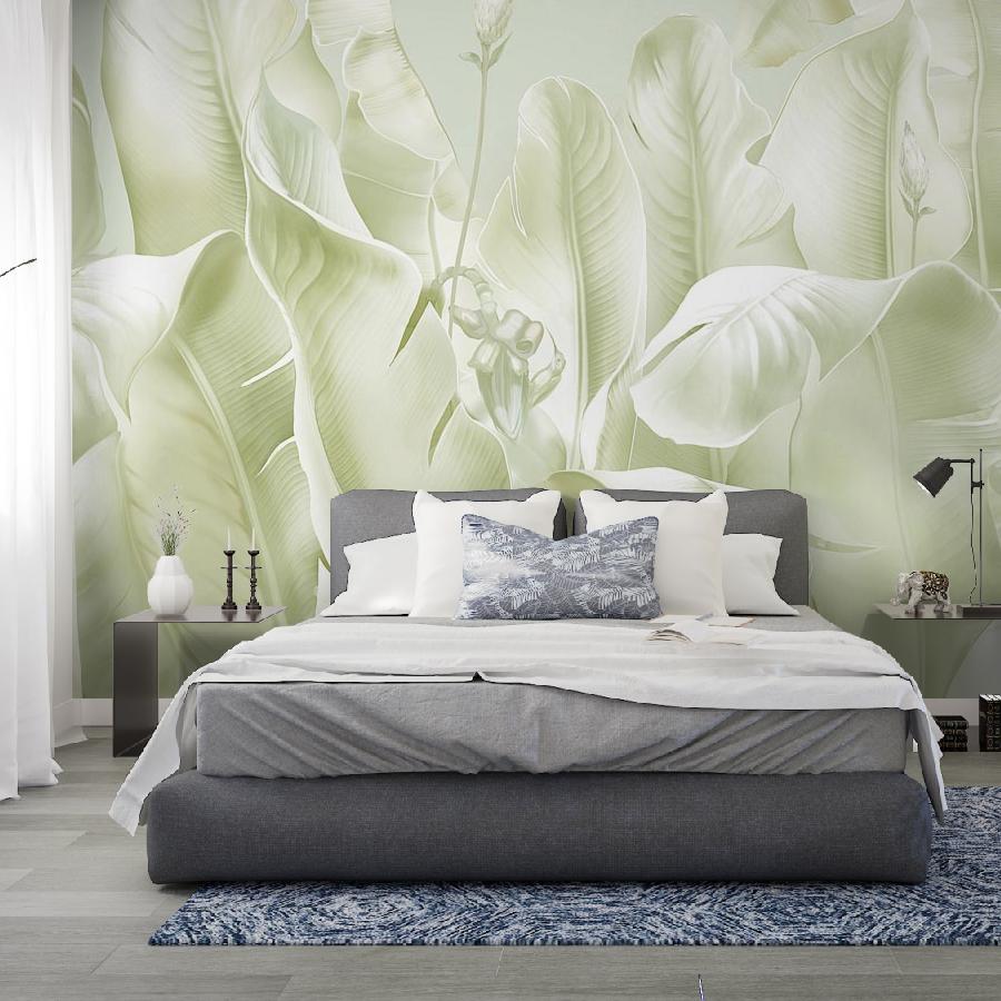 фотообои листья пастель 13-563