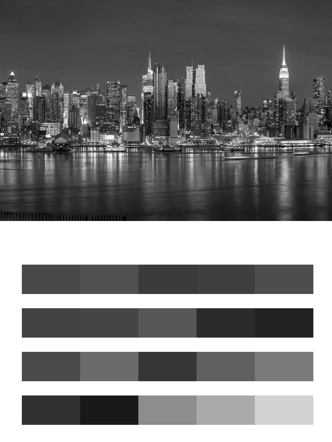 Нью Йорк черно белый набережная цвета