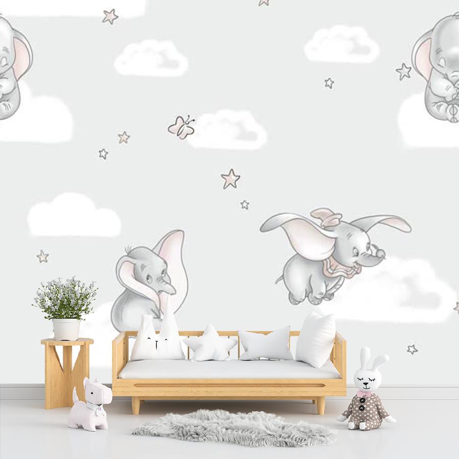 фотообои слоненок в облаках 14-161 фотообои слоненок в облаках 14-161