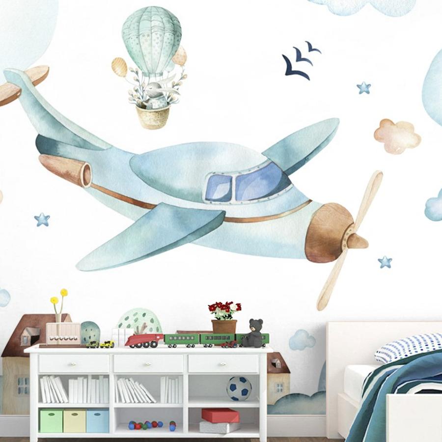 фотообои самолетик над городом 14-506 фотообои самолетик над городом 14-506