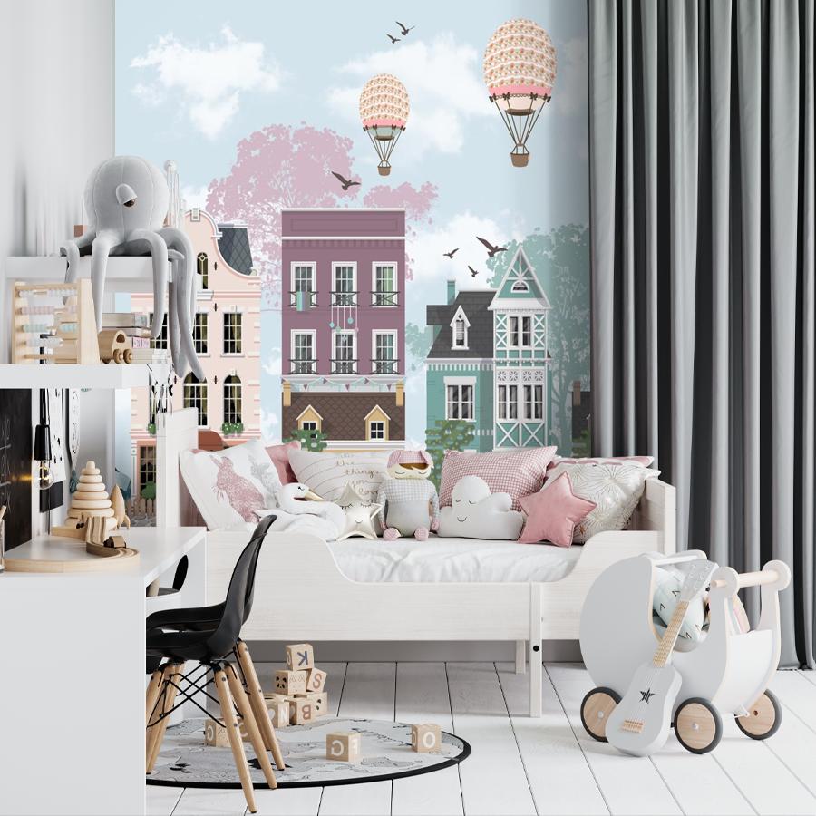 фотообои домики амстердам 12-913 фотообои домики амстердам 12-913