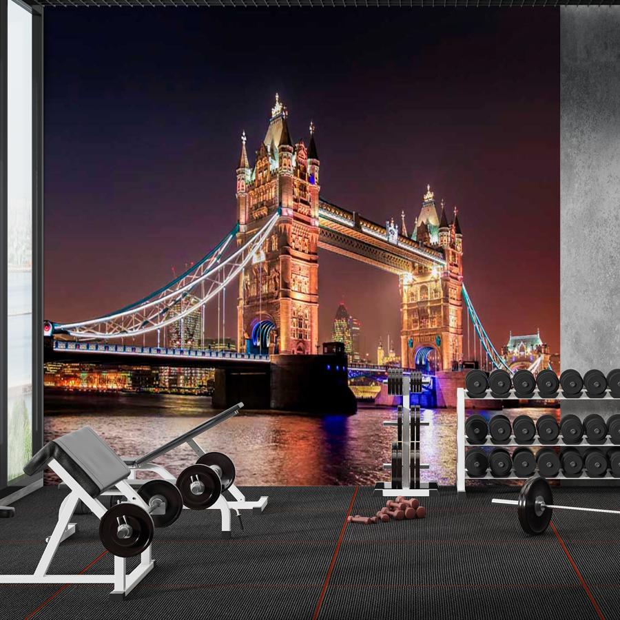 фотообои тауэрский мост поздним вечером 9-532