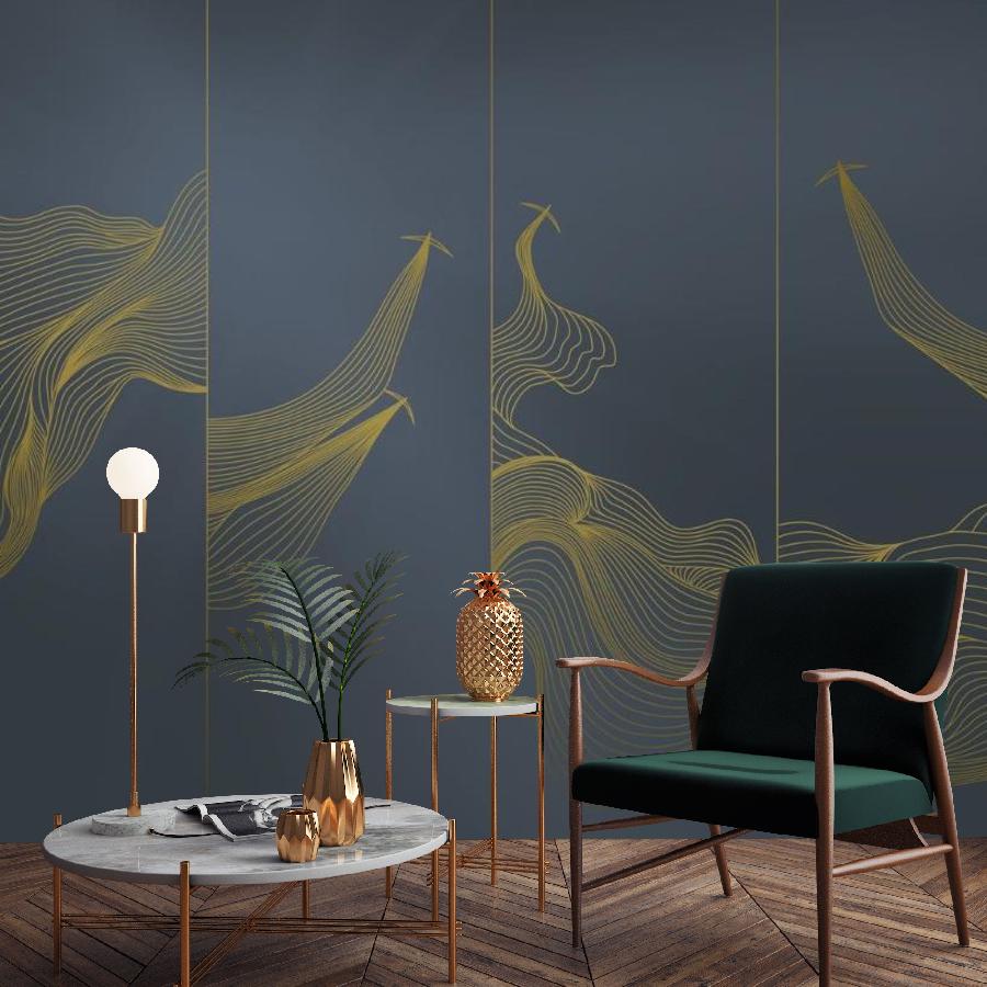 фотообои линии самолетные 14-1134