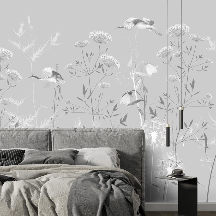 фотообои полевые цветы светлые 13-691 фотообои полевые цветы светлые 13-691