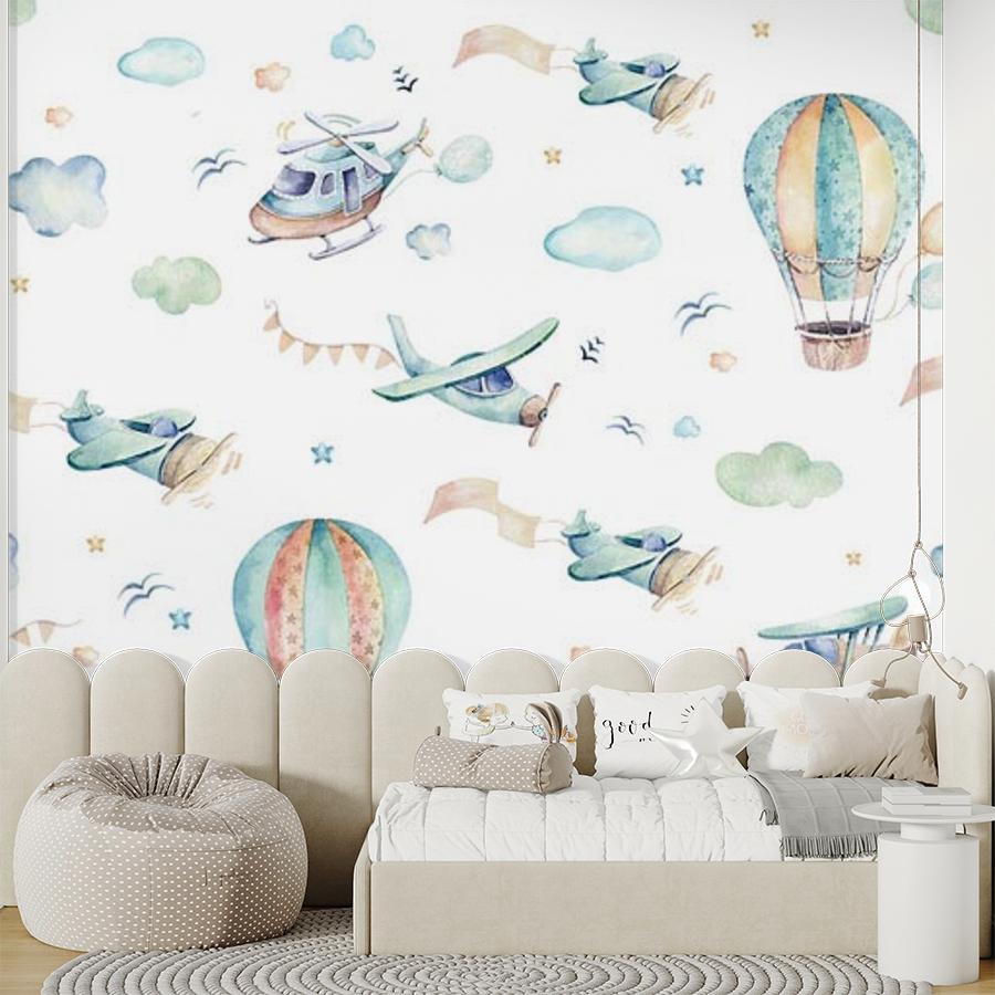 Фотообои и фотообои воздушные шарики 12-657