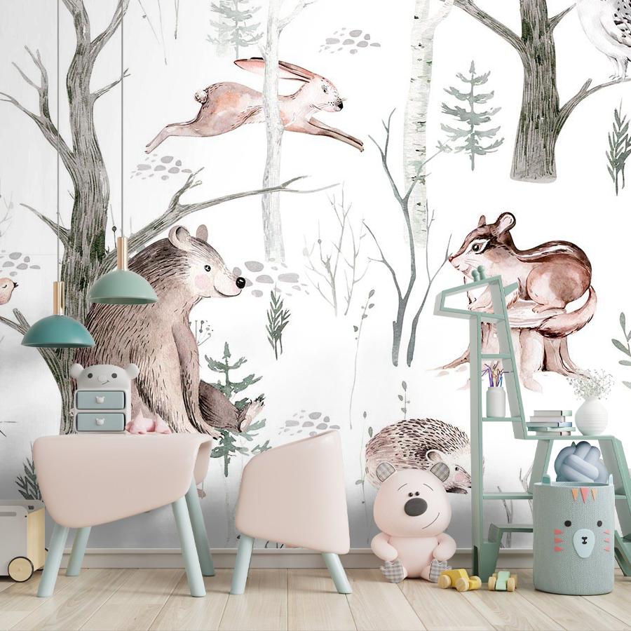 фотообои лесные животные 14-221 фотообои лесные животные 14-221