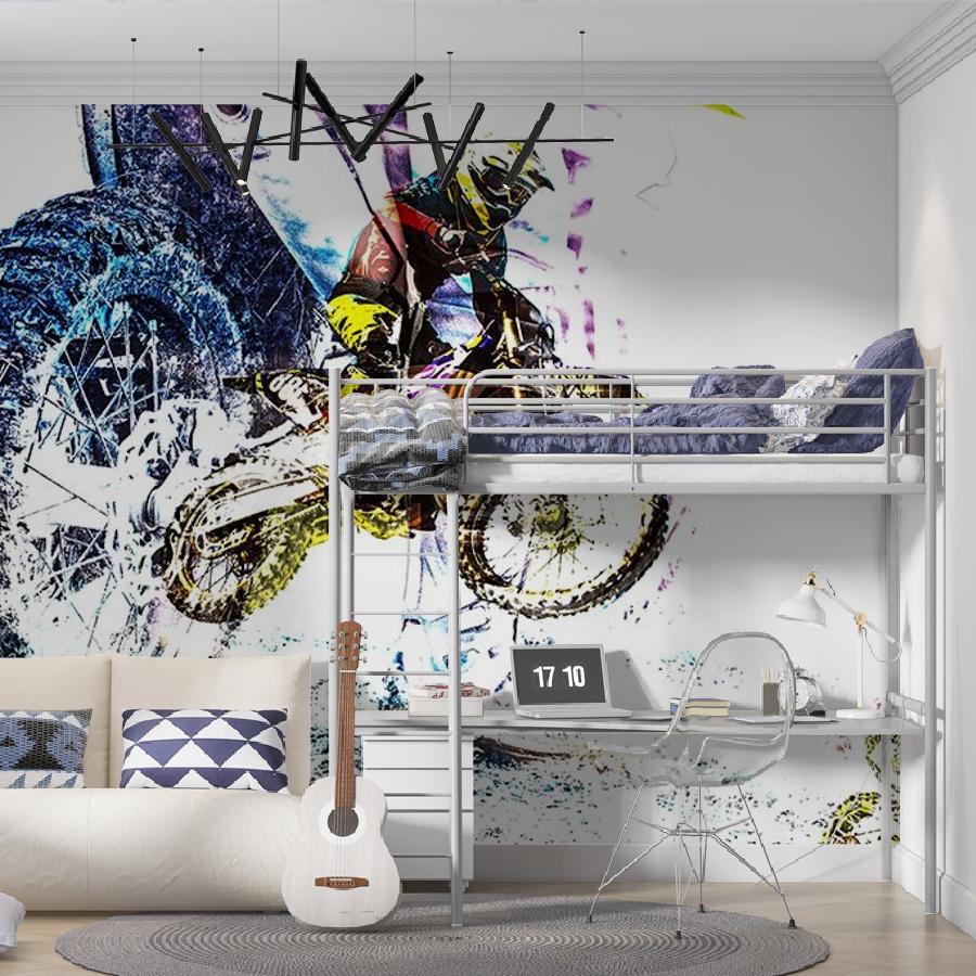 фотообои мотокросс 12-1407 фотообои мотокросс 12-1407