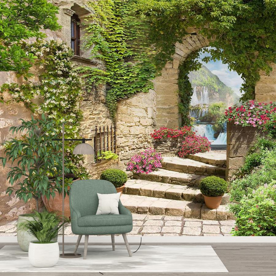 фотообои выход к водопаду 14-368 фотообои выход к водопаду 14-368