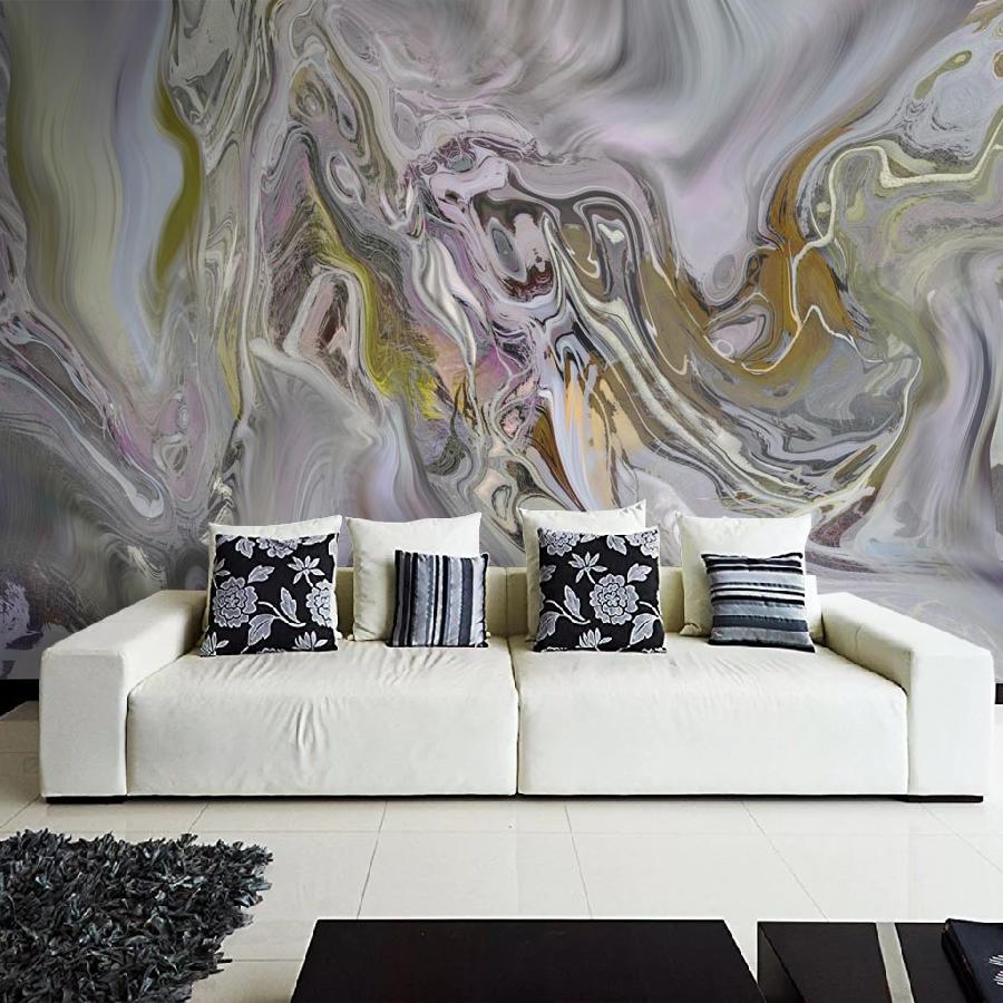 фотообои фиолетовая абстракция 13-303