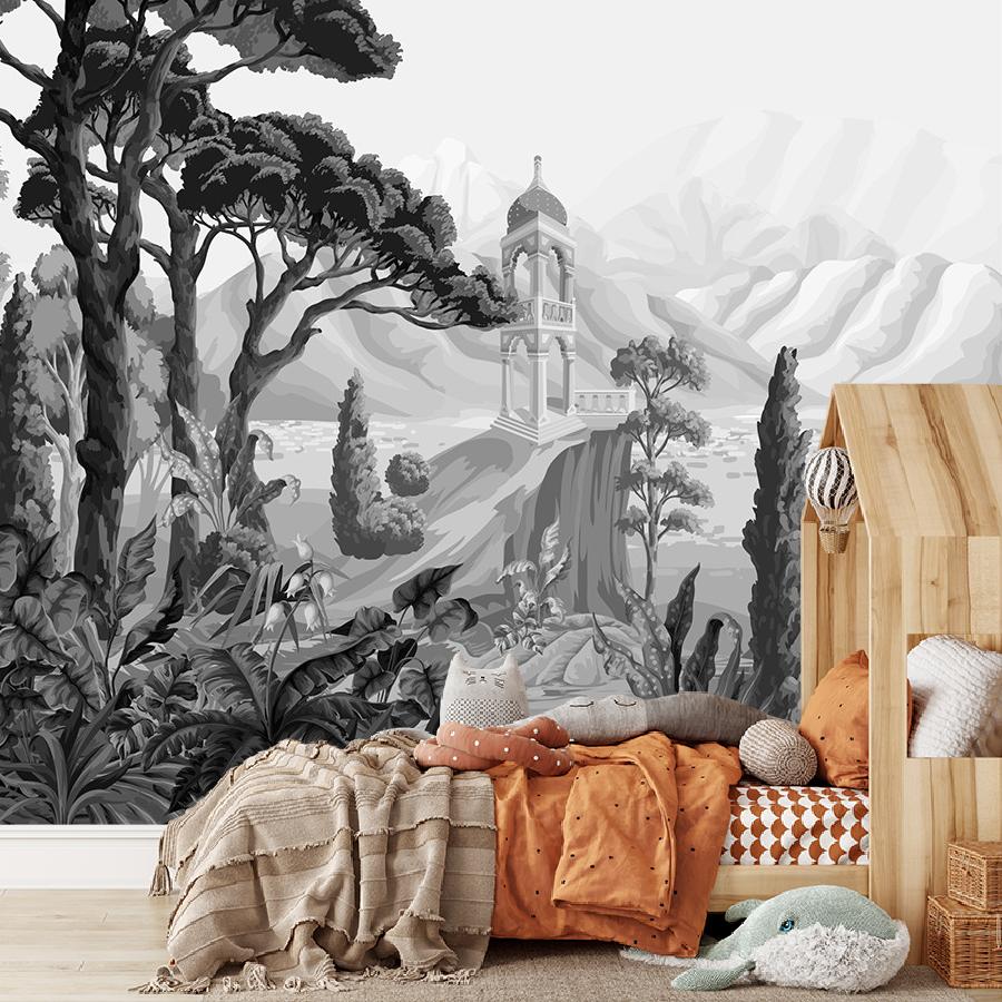 фотообои пейзаж лес 9-1966