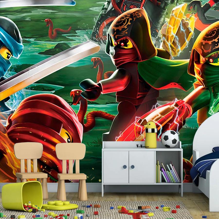 фотообои лего ниндзяго 12-1386 фотообои лего ниндзяго 12-1386