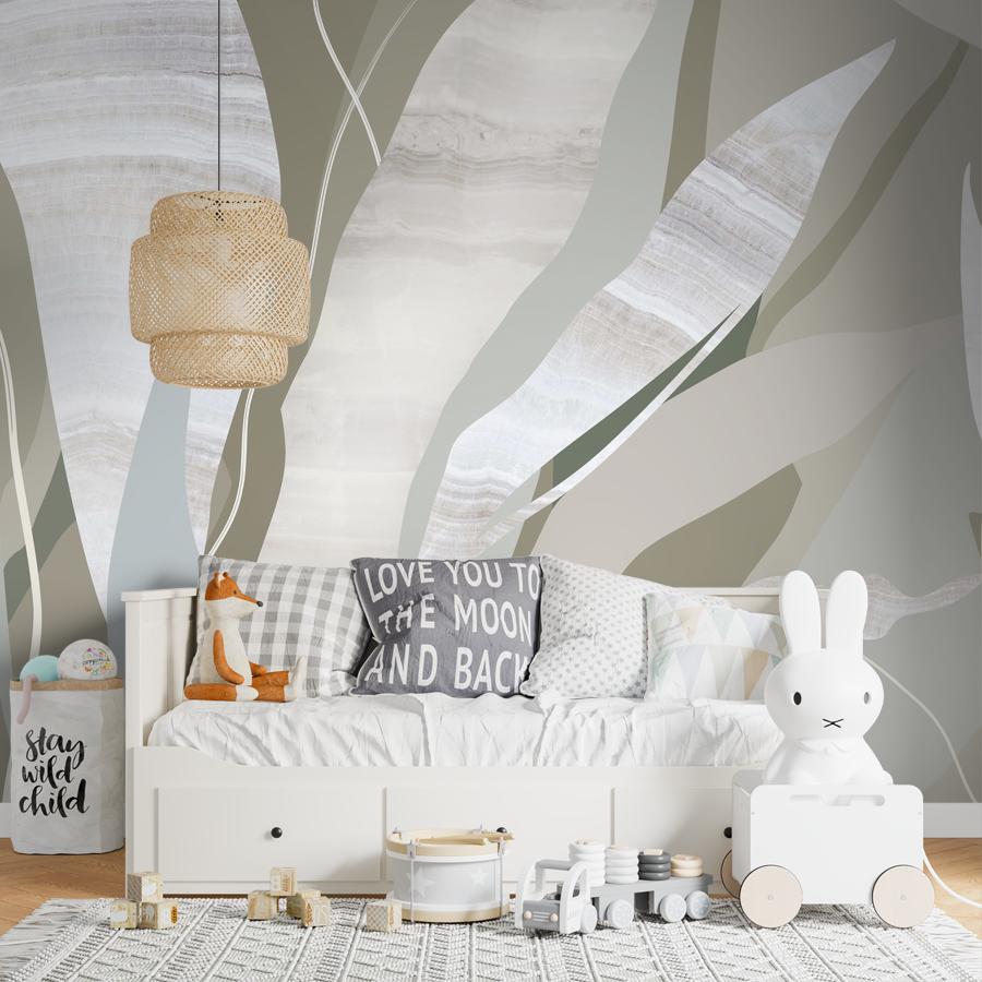 фотообои листья абстракция 14-1068