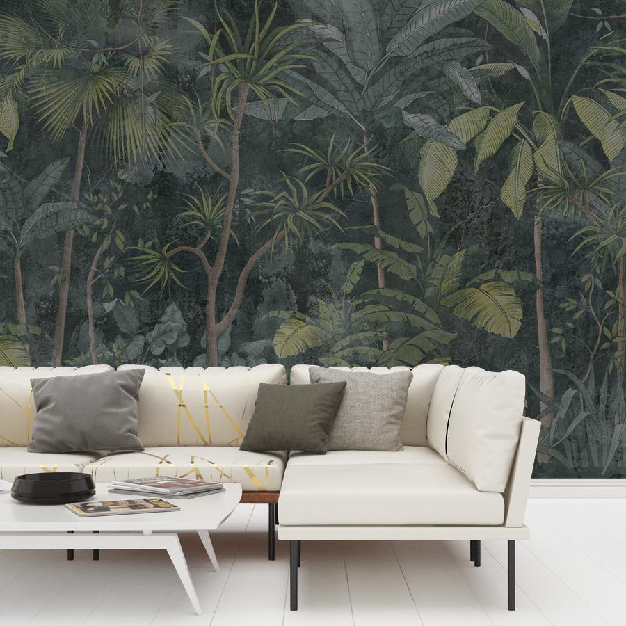 фотообои темные тропики 12-1856