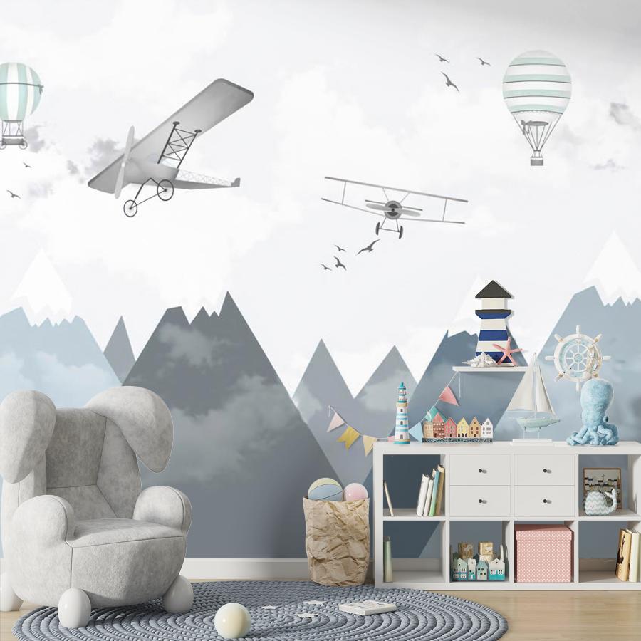 фотообои самолет в горах 12-867 фотообои самолет в горах 12-867