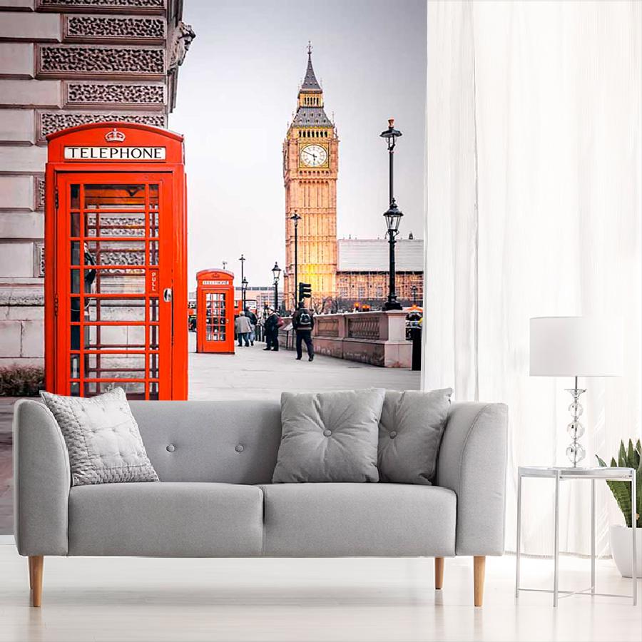 фотообои телефонная будка сказочного лондона 9-441