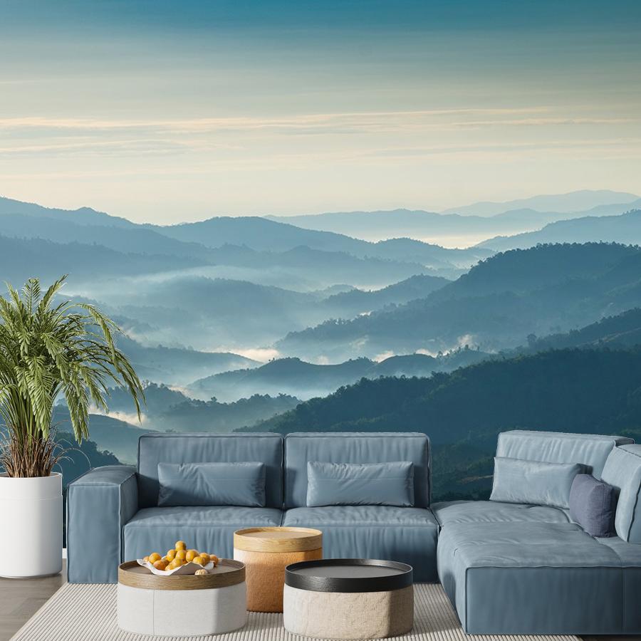 фотообои синий горизонт 9-1449