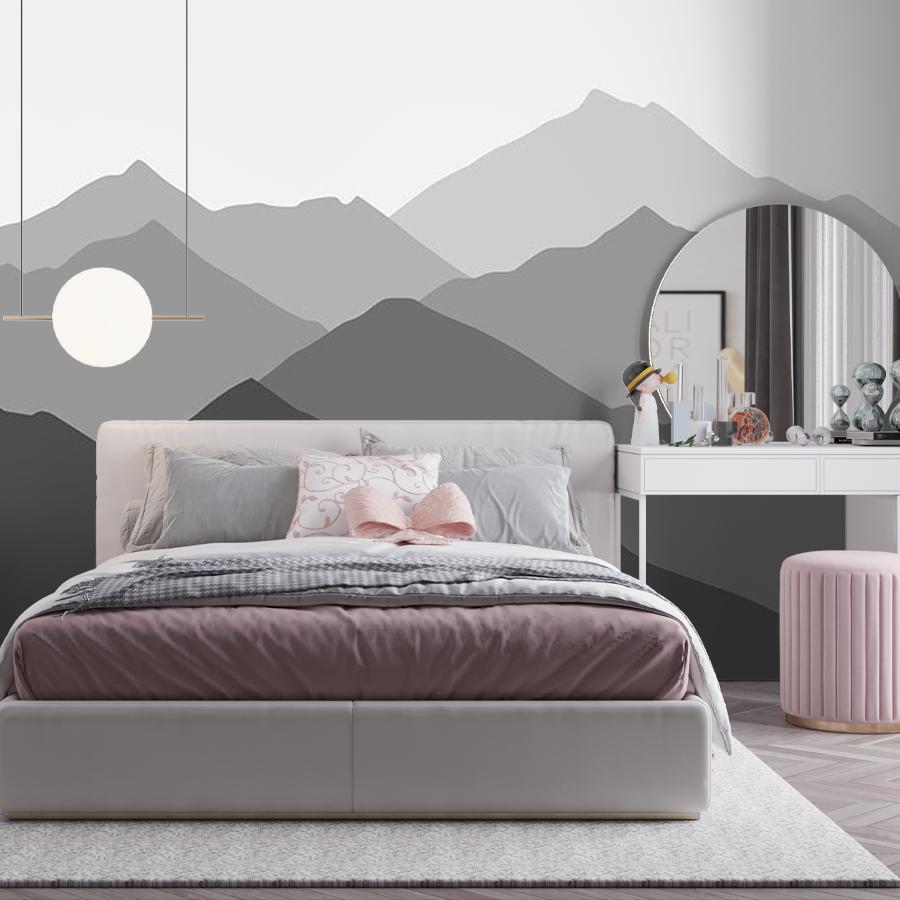 фотообои горы в стиле минимализм 14-482