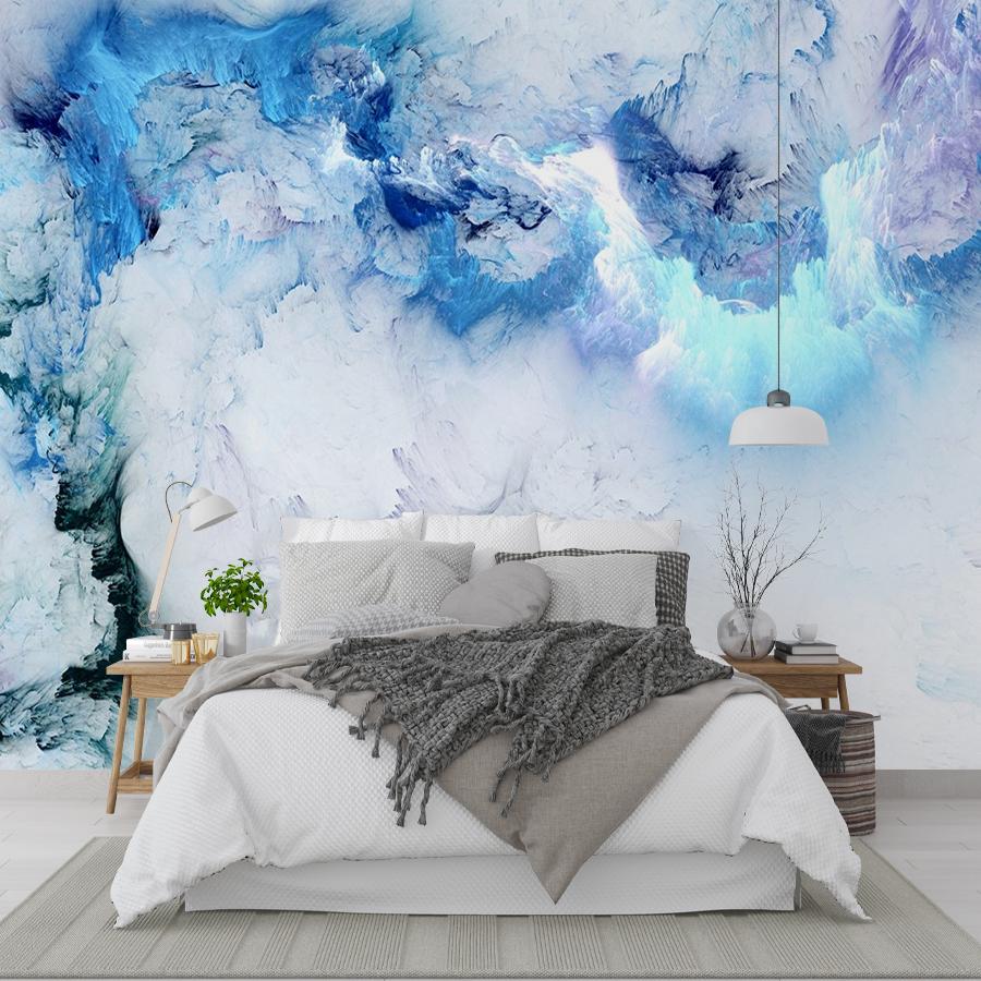 фотообои голубые чернила 9-1451