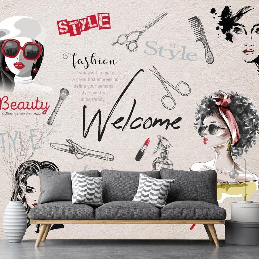 Купить фотообои стильный салон 14-868 в интернет-магазине Мастер Фресок Фотообои Стильный салон 14-868