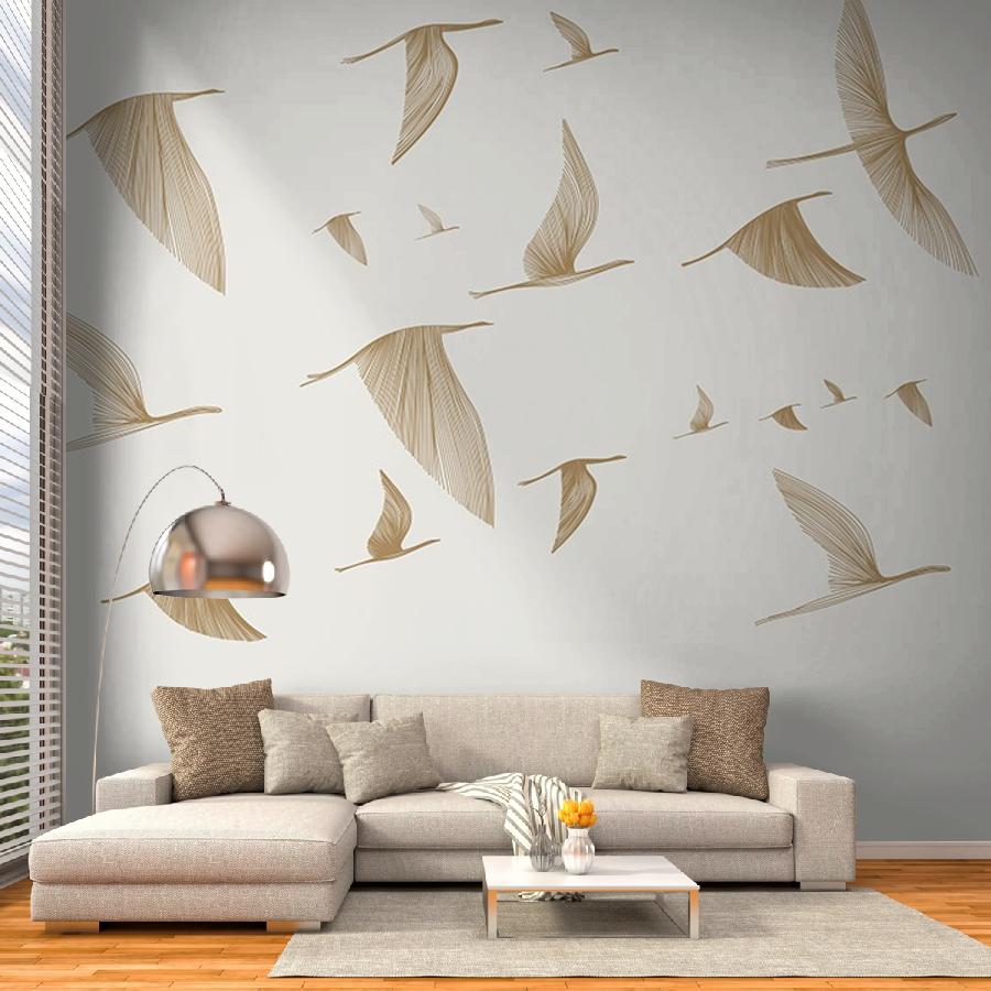 фотообои стая птиц 14-806