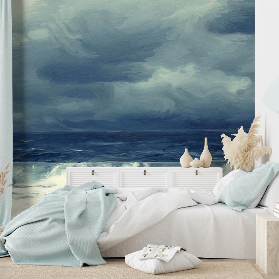 фотообои море, штормовое небо 14-982