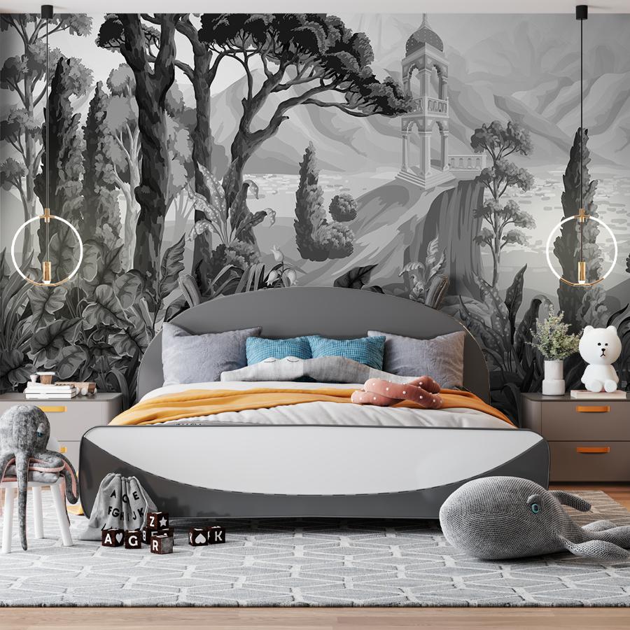 фотообои пейзаж лес 9-1966