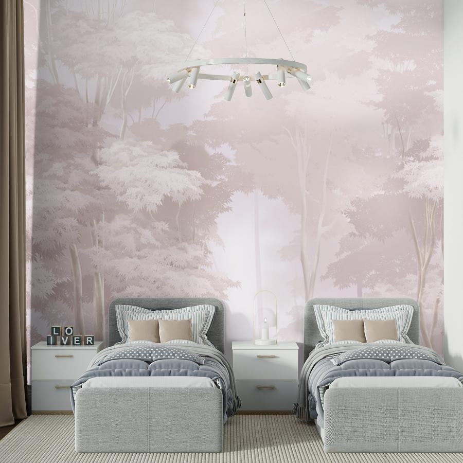 фотообои туманные деревья в пудром оттенке 13-931 фотообои туманные деревья в пудром оттенке 13-931