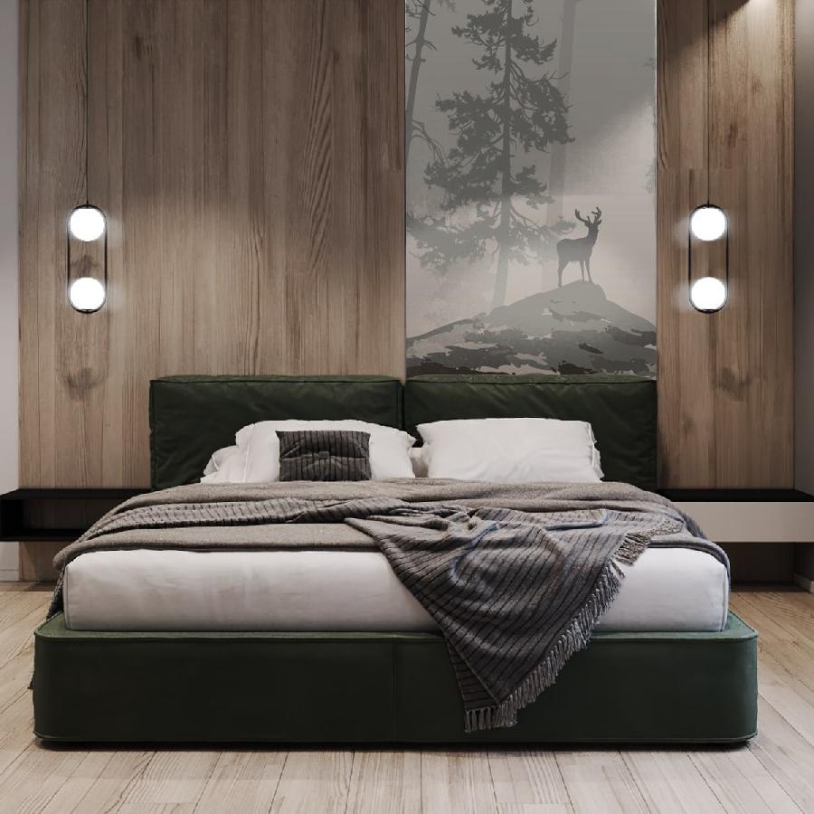 фотообои черно белый лес 9-963