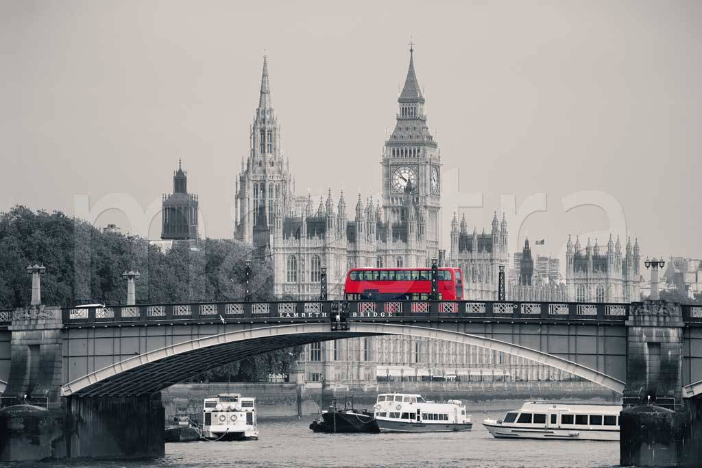 Фотообои Великолепный вид на достопримечательности Лондона