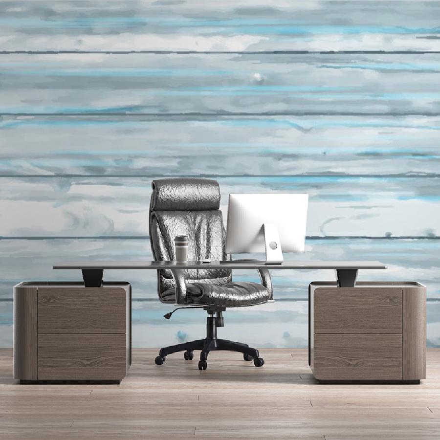 фотообои мятный принт 9-1370