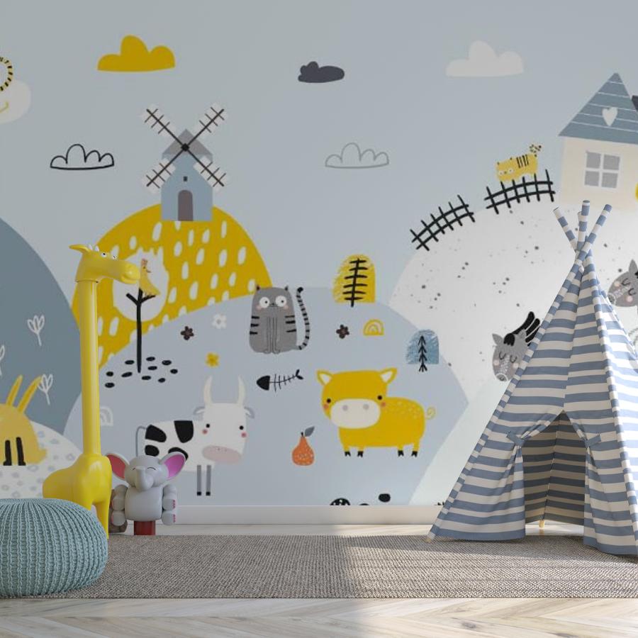 фотообои сказочный город 12-1021 фотообои сказочный город 12-1021