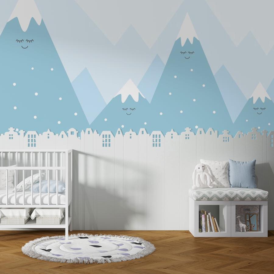 фотообои голубые горные хребты 14-351 фотообои голубые горные хребты 14-351