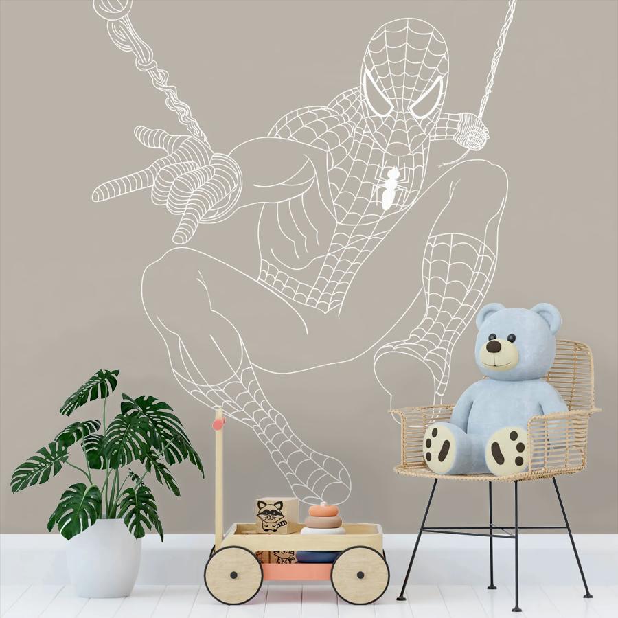 фотообои человек паук силуэт 14-965