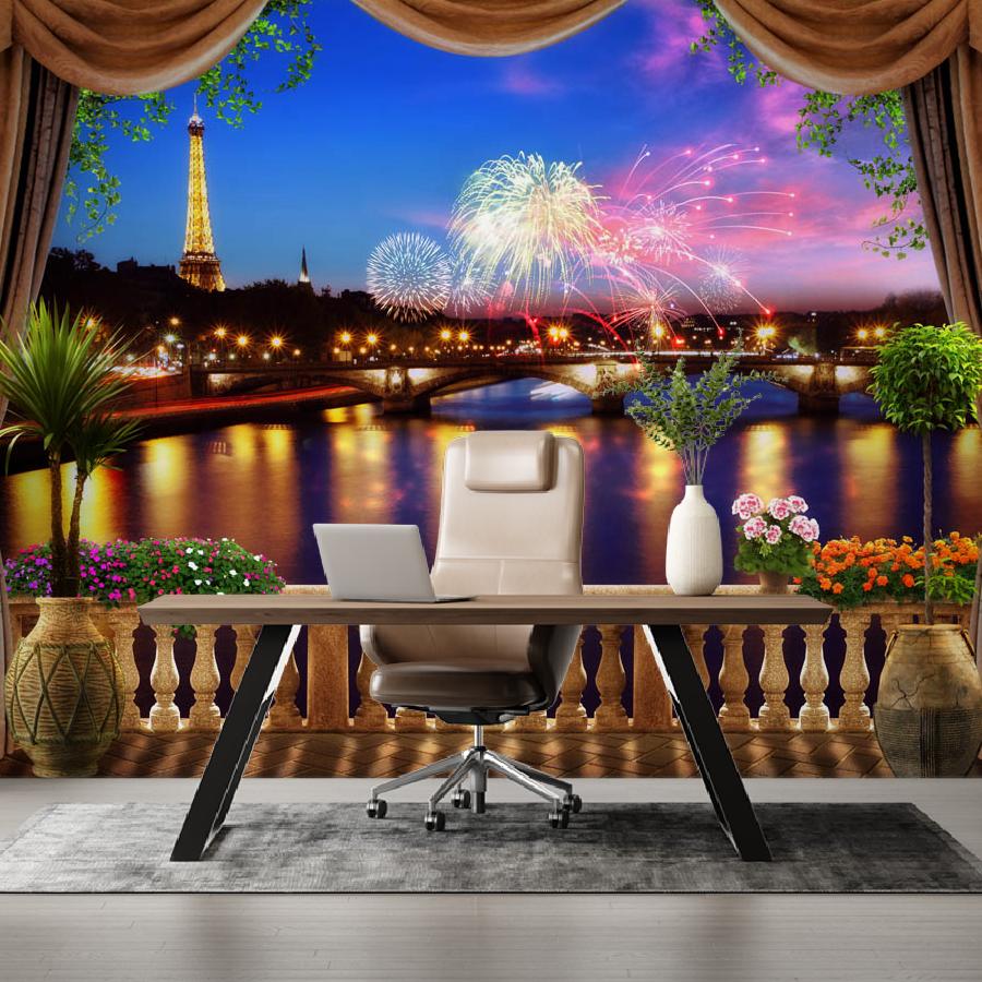 фотообои вечерний салют 19-0200