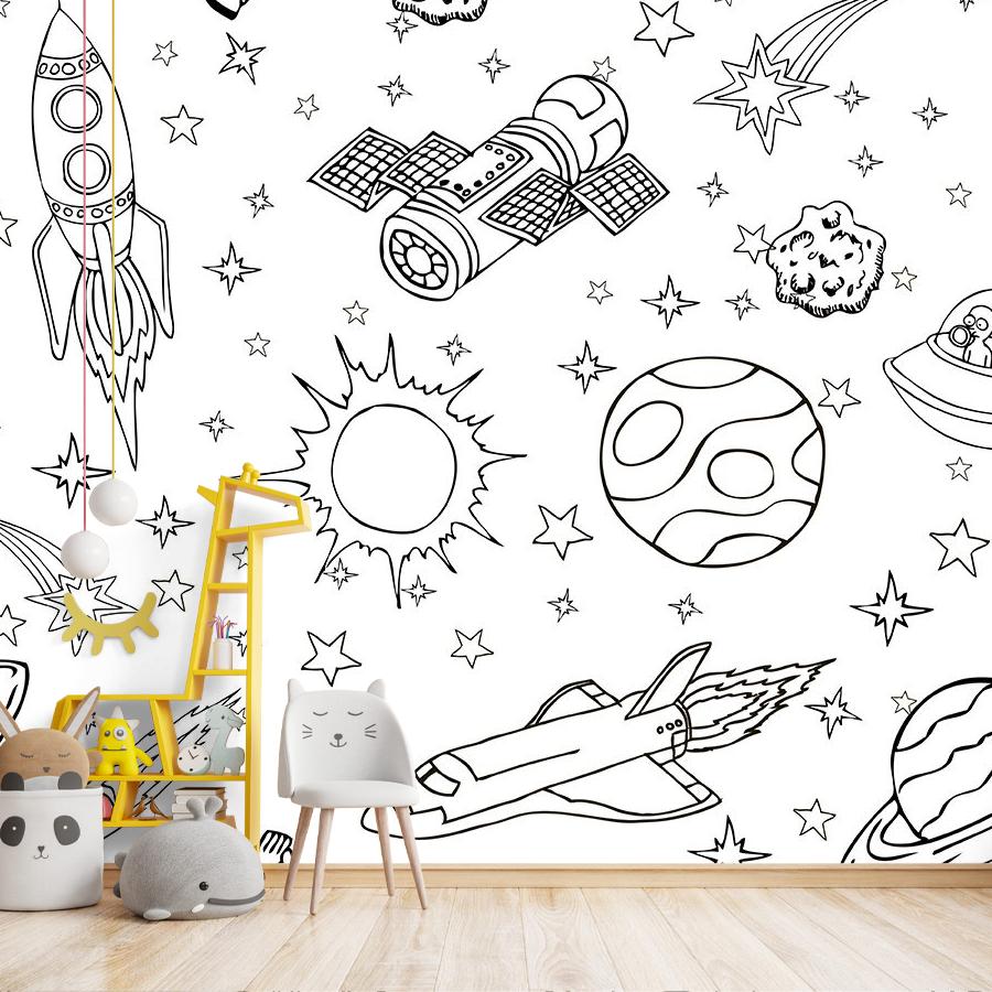 фотообои космос рисунки 12-1637 фотообои космос рисунки 12-1637