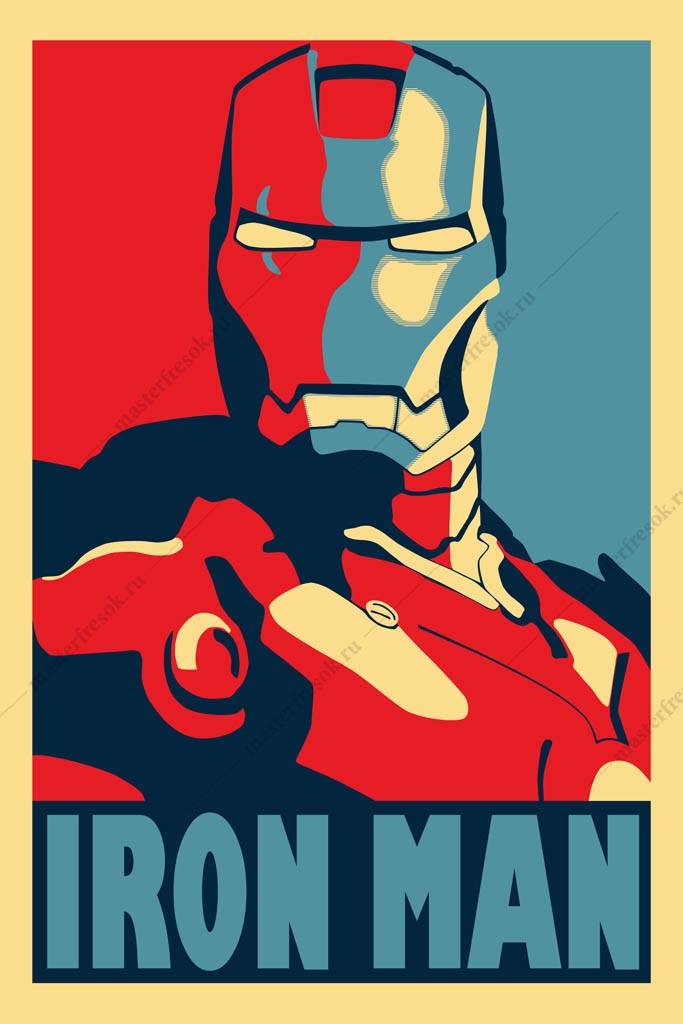 Фотообои Железный человек плакат