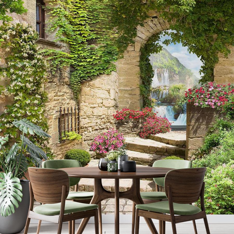 фотообои выход к водопаду 14-368 фотообои выход к водопаду 14-368