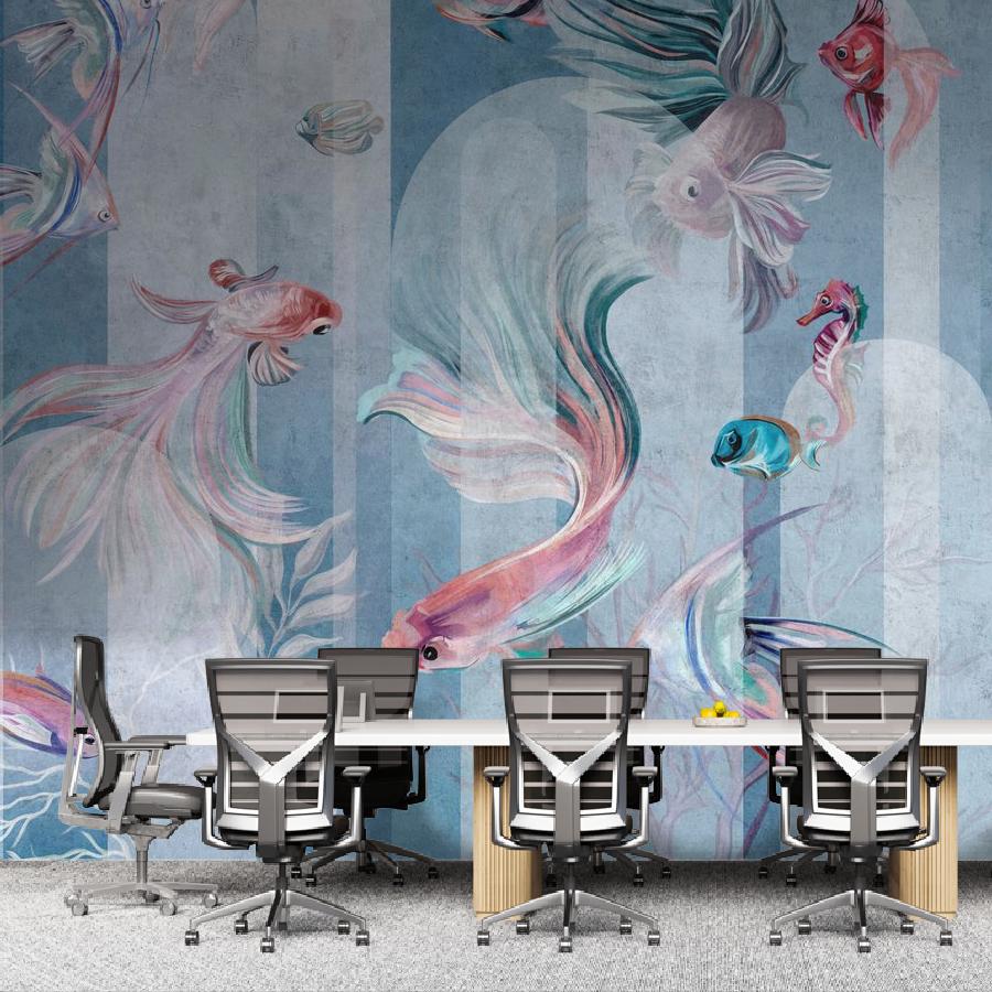 фотообои рыбы фантазия 12-1872