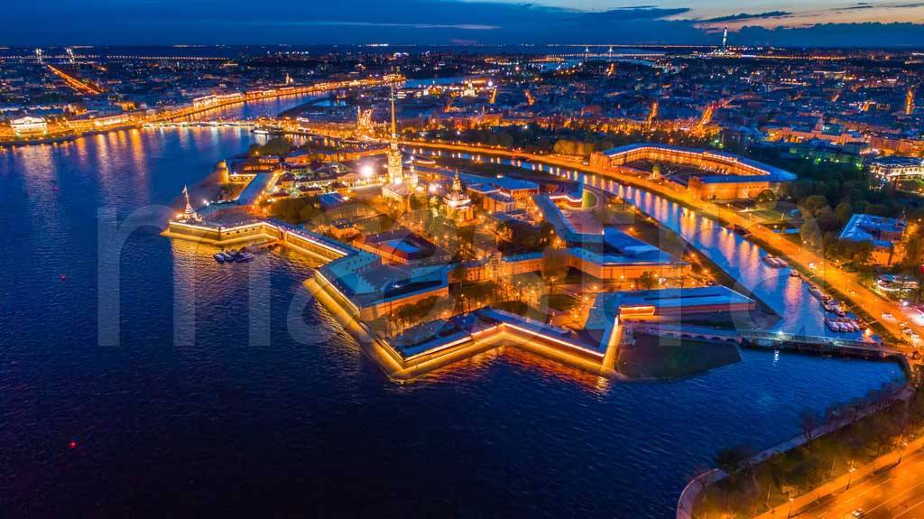 Фотообои Панорама Санкт Петербурга